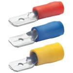 Klauke 820 Flachstecker 0,5-1,0mm² rot 100 Stück 