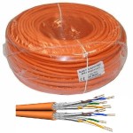 Datenkabel Kat. 7 S/FTP 2x4x2 AWG23 1000MHz Duplex 50 Meter 