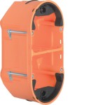 Berker 1870 Einbaudose 2-fach TS Sensor orange matt 