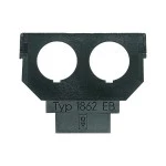 Busch-Jaeger 1862 EB Sockel 2x Dioden-Einbaubuchse/-stecker 2CKA001764A0133 