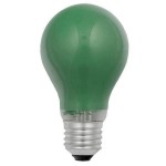 Scharnberger + Hasenbein 40241 farbige Glühlampe E27 AGL 15 Watt grün 