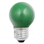 Scharnberger + Hasenbein 40271 farbige Glühlampe E27 Tropfen 15 Watt grün 