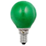 Scharnberger + Hasenbein 40266 farbige Glühlampe E14 Tropfen 25 Watt grün 