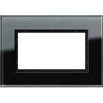 Gira 100105 Rahmen Esprit Glas Schwarz 1,5-fach 