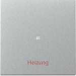 Gira 367826 Wippe Kontrollf. + Heizung Ein/Aus System 55 Alu (neue Generation) 