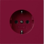 Gira 4188708 SCHUKO-Steckd. WSV Flächenschalter Rot 