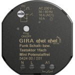 Gira 542400 eNet Funk Schalt- bzw. Tastaktor 1-fach Mini Potenzialfrei 