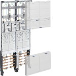 Hager ZK3ED24N Komplettfeld universZ 1050mm 4 Zählerplätze,eHZ,DSS 2-feldig Ausführung EnBW 