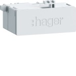 Hager ZZ45WAN2PP RJ45-Buchse Patch/Patch Ausführung 180° für WAN-Anwendung IP20 CAT 6A 