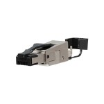 Metz Connect 130E405032-E RJ45 Stecker Cat.6A Kabelzuführung 180 Grad 