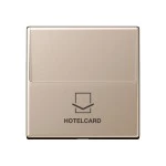 Jung A590CARDCH Hotelcard-Schalter (ohne Taster-Einsatz) Hotelcard Serie A champagner 