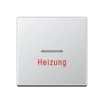 Jung A590HAL Wippe 1-fach mit Lichtleiter Heizung Serie A aluminium 