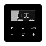 Jung BTCD1791SW JUNG HOME Raumthermostat Display Serie AS/A schwarz 