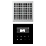 Jung DABAL1 Smart Radio DAB+ Set Mono Serie LS Aluminium 