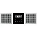 Jung DABAL2 Smart Radio DAB+ Set Stereo Serie LS Aluminium 