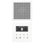 Jung DABLS1BTWW Smart Radio DAB+ Bluetooth® Set Mono Serie LS alpinweiß 