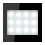 Jung LS539SWLEDLW-12 LED-Leselicht Serie LS schwarz (lackiertes Aluminium) 