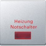 Merten MEG3327-0460 Wippe für Heizungs-Notschalter aluminium System M 