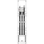 Striebel & John KA4222Z Mess- und Wandlerfeld komplett H2/B3 2CPX033873R9999 