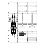 Striebel & John KA4256Z Mess- und Wandlerfeld komplett H3/B3 2CPX035075R9999 