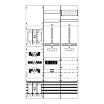 Striebel & John KA4282 Mess- und Wandlerfeld komplett H5/B2 2CPX035091R9999 