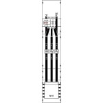 Striebel & John KA4328 Mess- und Wandlerfeld komplett H5/B3 2CPX035096R9999 