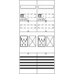 Striebel & John BF27T22 Zählerfeld 7RE 2Z2R vorverdrahtet mit BKE-I 2CPX054127R9999 