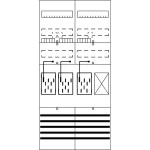 Striebel & John BF27L31 Zählerfeld 7RE 3Z1R vorverdrahtet mit BKE-I 2CPX054134R9999 