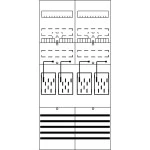 Striebel & John BF27L4 Zählerfeld 7RE 4Z vorverdrahtet mit BKE-I 2CPX054135R9999 