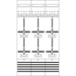 Striebel & John DF39C6 Zählerfeld 9RE 6Z vorverdrahtet mit Zählerkreuz 2CPX054158R9999 