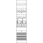 Striebel & John BF17M2 Zählerfeld 7RE 2Z vorverdrahtet mit BKE-I 2CPX054160R9999 