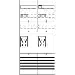 Striebel & John BF27A2XXBM Zählerfeld 7RE 2ZM vorverdrahtet mit BKE-I 2CPX054169R9999 