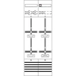 Striebel & John DF29A31M Zählerfeld 9RE 3ZM1R vorverdrahtet mit Zählerkreuz 2CPX054189R9999 