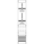 Striebel & John FD19XM1 Zählerfeld ohne Verdrahtung mit Dreipunkt-Befestigung 9RE 2CPX054193R9999 