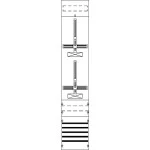 Striebel & John FD19XM4 Zählerfeld ohne Verdrahtung mit Dreipunkt-Befestigung 9RE 2CPX054196R9999 