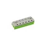 Striebel & John ZK206G PE-Klemmenblock 20x4+6x25mm² Quick-Steckklemme 2CPX062762R9999 