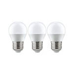 Paulmann 285.78 Standard 230V LED Tropfen E27 3er-Pack 3x250lm 3x3,5W 2700K Opal 