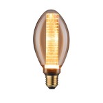 Paulmann 286.01 Inner Glow Edition LED Birne Innenkolben Ringmuster E27 230V 230lm 4W 1800K Gold 