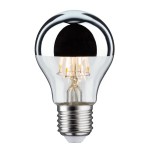 Paulmann 286.69 Modern Classic Edition Standard 230V LED Birne Kopfspiegel E27 580lm 4,8W 2700K Kopfspiegel Silber 