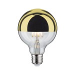 Paulmann 286.75 Modern Classic Edition Standard 230V LED Globe Kopfspiegel E27 G95 600lm 6,5W 2700K dimmbar Kopfspiegel Gold 