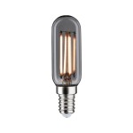 Paulmann 288.66 1879 Filament 230V LED Röhre E14 Dim 130lm 4W 1800K dimmbar Rauchglas 