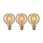 Paulmann 5078 1879 Bundle LED Globe E27 230V 3x170lm 3x2,7W 1700K Gold 