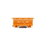 Wago 221-510 Befestigungsadapter Serie 221 - 6mm² zur Montage auf TS 35/Schraubmontage orange 10 Stück 