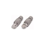 Wago 750-975 ETHERNET-Stecker RJ-45 IP20 ETHERNET 10/100 Mbit/s feldkonfektionierbar lichtgrau 