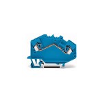 Wago 781-604 2-Leiter-Durchgangsklemme 4mm² für Anwendungen Ex - geeignet blau 