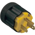 Bachmann 910.179 Stecker 3-polig schwarz 3-polig 