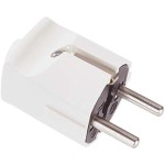 Bachmann 910.270 Schutzkontakt-Stecker weiß Zentral 