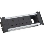 Bachmann 927.008 KAPSA Steckdosenleiste 2xUK 1xABD Strom 2 Meter 