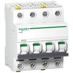 Schneider Electric A9F03406 Leitungsschutzschalter iC60N 4-polig 6A B-Charakteristik 