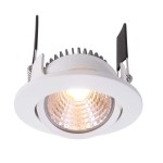 Deko-Light 565263 Deckeneinbauleuchte COB-68-350mA-2700K rund-flach 